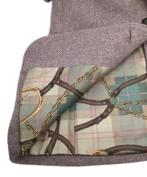 LAUREN RALPH LAUREN（ローレン ラルフ ローレン）LAUREN RALPH LAUREN (ローレン ラルフ ローレン) 2B ツイードジャケット パープル サイズ:8の古着・服飾アイテム