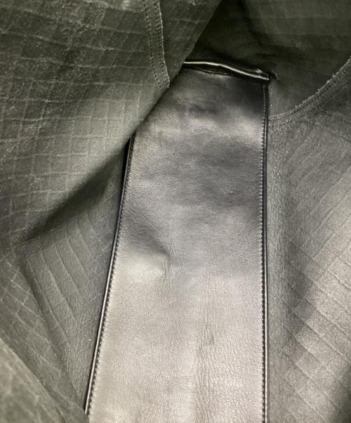 BOTTEGA VENETA（ボッテガベネタ）BOTTEGA VENETA (ボッテガベネタ) イントレッチオミラージュ トートバッグ ブラック×ゴールドの古着・服飾アイテム