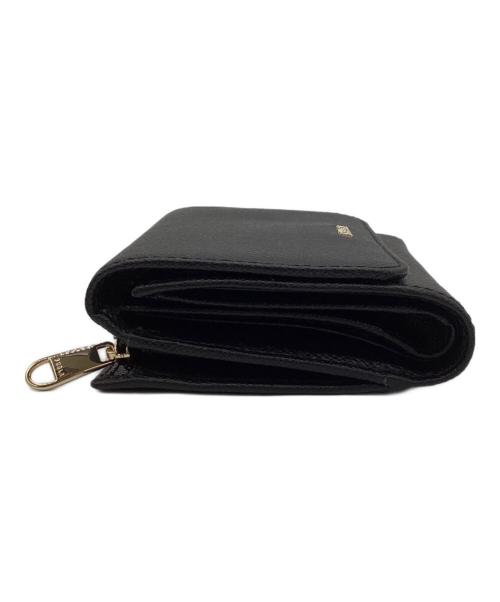 FURLA（フルラ）FURLA (フルラ) クラシック M トリフォールド 折り財布 ブラックの古着・服飾アイテム