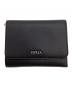 FURLA（フルラ）の古着「クラシック M トリフォールド 折り財布」｜ブラック
