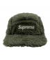 SUPREME (シュプリーム) Fuzzy Camp Cap（ファジー キャンプ キャップ） グリーン：7000円