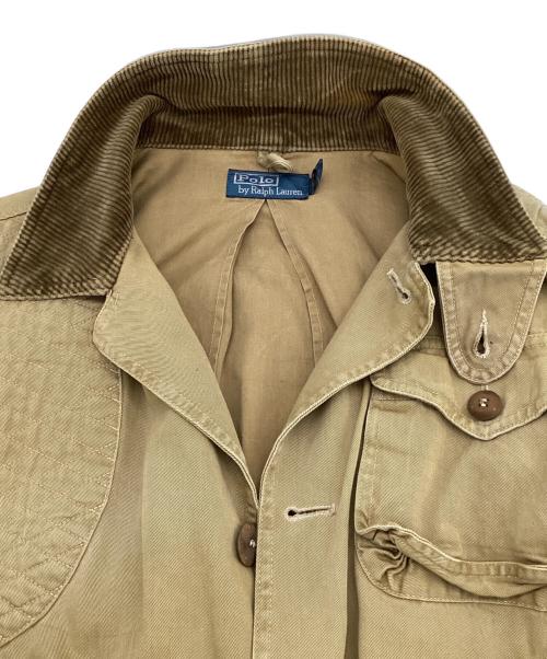 Polo by RalphLauren（ポロ バイ ラルフローレン）Polo by RalphLauren (ポロ バイ ラルフローレン) ハンティングジャケット ベージュ サイズ:Mの古着・服飾アイテム