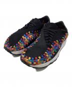 NIKEナイキ）の古着「Women's Air Footscape Woven（ウィメンズ エアー フットスケープ ウーブン）」｜ブラック