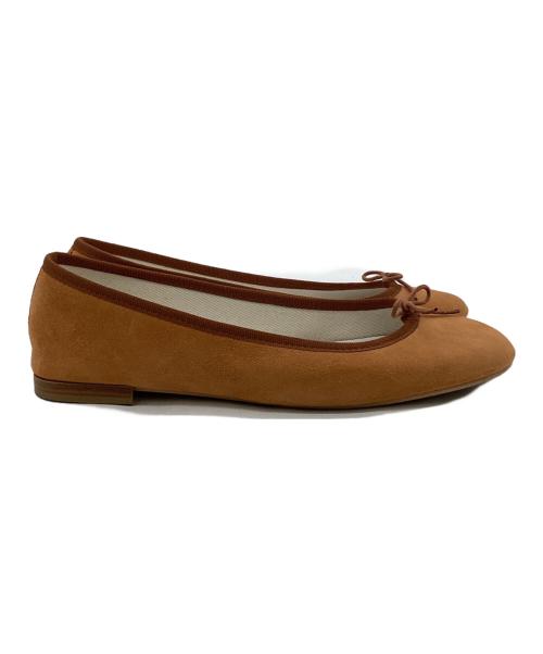 repetto（レペット）repetto (レペット) Cendrillon（サンドリヨン）バレエ フラット ラバーソール ベージュ サイズ:40の古着・服飾アイテム