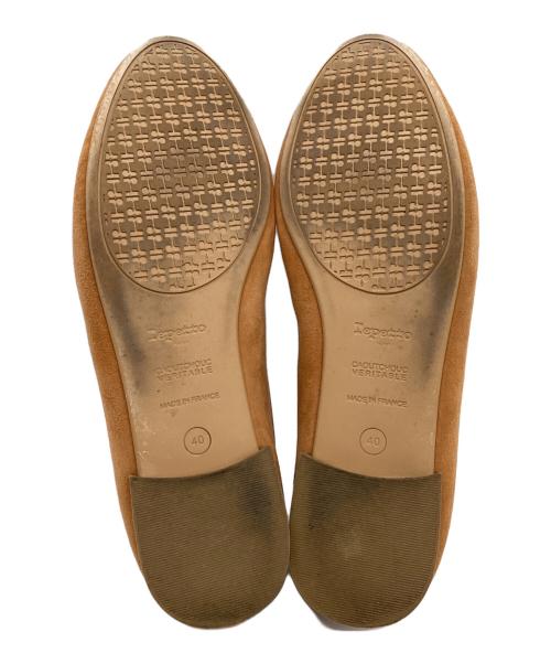 repetto（レペット）repetto (レペット) Cendrillon（サンドリヨン）バレエ フラット ラバーソール ベージュ サイズ:40の古着・服飾アイテム