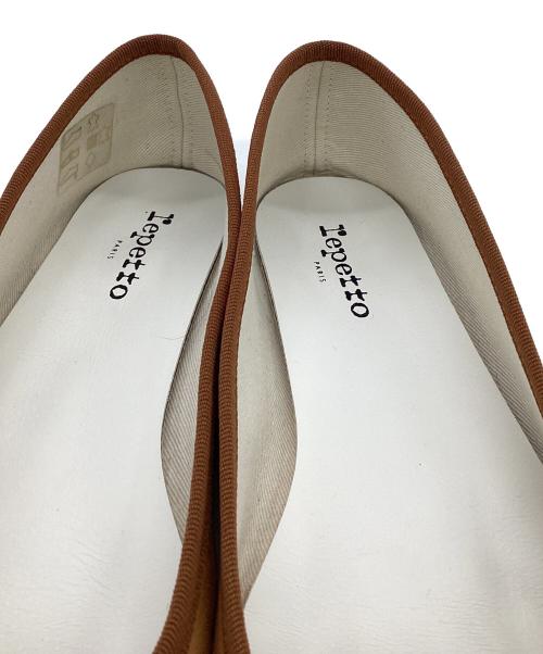 repetto（レペット）repetto (レペット) Cendrillon（サンドリヨン）バレエ フラット ラバーソール ベージュ サイズ:40の古着・服飾アイテム
