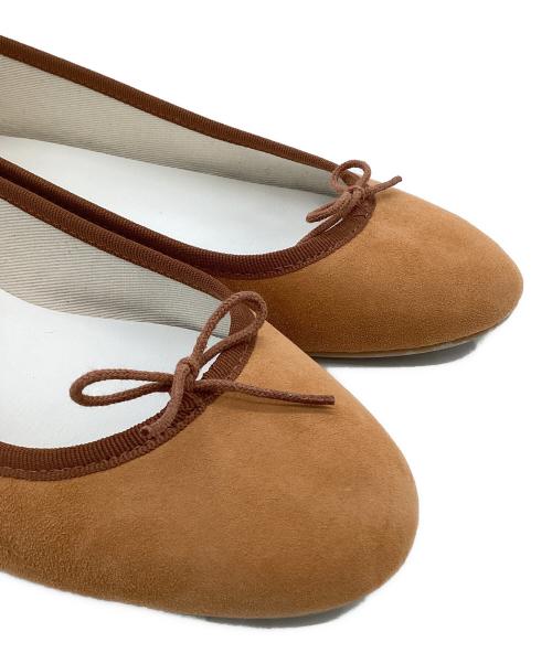 repetto（レペット）repetto (レペット) Cendrillon（サンドリヨン）バレエ フラット ラバーソール ベージュ サイズ:40の古着・服飾アイテム