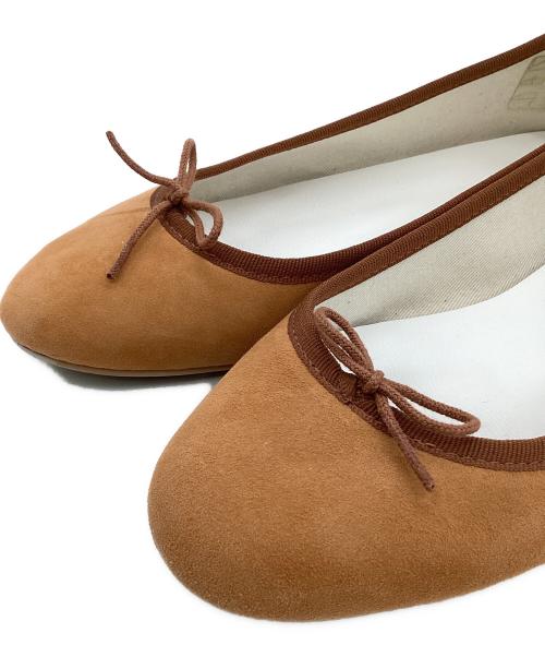 repetto（レペット）repetto (レペット) Cendrillon（サンドリヨン）バレエ フラット ラバーソール ベージュ サイズ:40の古着・服飾アイテム