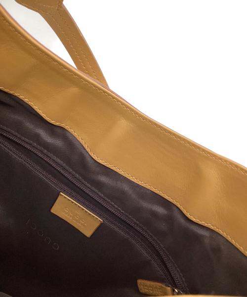 GUCCI（グッチ）GUCCI (グッチ) GGキャンバス ワンショルダーバッグ ベージュ・ブラウンの古着・服飾アイテム