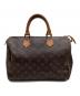 LOUIS VUITTON（ルイ ヴィトン）の古着「モノグラム スピーディー30 ハンドバッグ」｜ブラウン