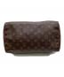 中古・古着 LOUIS VUITTON (ルイ ヴィトン) モノグラム スピーディー30 ハンドバッグ ブラウン：30000円