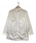 Yohji Yamamoto pour homme（ヨウジヤマモト プールオム）の古着「Front Switching Broad cloth Blouse（フロント スウィッチング ブロード クロス ブラウス）」｜ホワイト