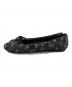 LOUIS VUITTON (ルイ ヴィトン) モノグラム デニム バレエシューズ ネイビー サイズ:36 1/2：14000円