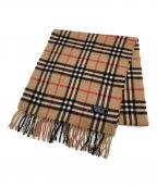 Burberry'sバーバリーズ）の古着「カシミヤマフラー」｜ベージュ