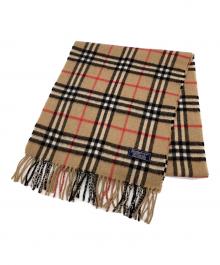 Burberry's（バーバリーズ）の古着「カシミヤマフラー」｜ベージュ