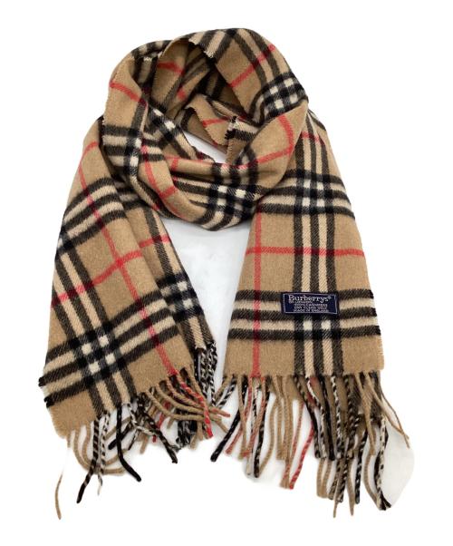 Burberry's（バーバリーズ）Burberry's (バーバリーズ) カシミヤマフラー ベージュの古着・服飾アイテム