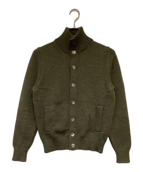 Zanone（ザノーネ）Zanone (ザノーネ) CHIOTO（キョート）カーディガン オリーブ サイズ:46の古着・服飾アイテム
