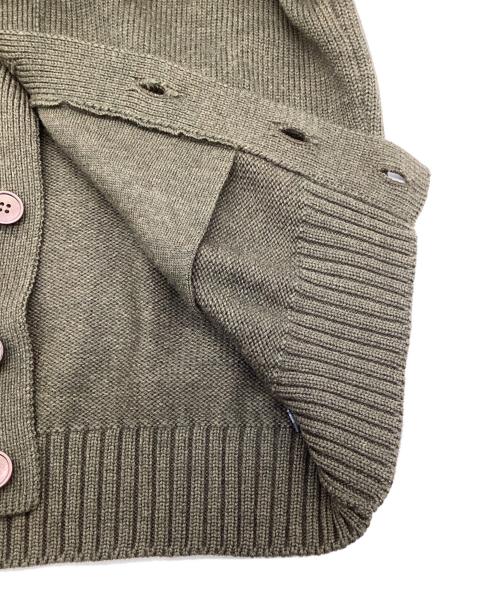Zanone（ザノーネ）Zanone (ザノーネ) CHIOTO（キョート）カーディガン オリーブ サイズ:46の古着・服飾アイテム