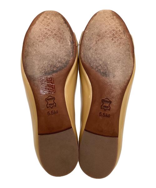 TORY BURCH（トリーバーチ）TORY BURCH (トリーバーチ) Trudy Ballet Flats（チュルーディ バレエ フラット） ブラウン サイズ:5.5Mの古着・服飾アイテム
