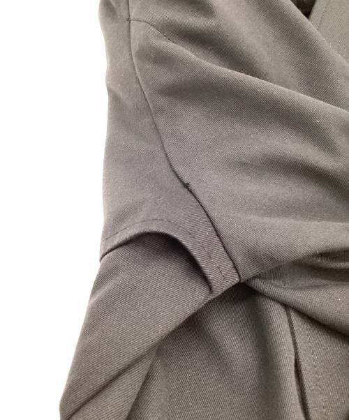 Aquascutum（アクアスキュータム）Aquascutum (アクアスキュータム) Princegate（プリンスゲート）ショート トレンチコート ネイビー サイズ:36の古着・服飾アイテム
