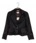 Vivienne Westwood RED LABEL（ヴィヴィアンウエストウッドレッドレーベル）の古着「ストライプ ラブジャケット」｜ブラック