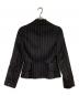 Vivienne Westwood RED LABEL (ヴィヴィアンウエストウッドレッドレーベル) ストライプ ラブジャケット ブラック サイズ:02：45000円