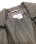 中古・古着 Vivienne Westwood RED LABEL (ヴィヴィアンウエストウッドレッドレーベル) ストライプ ラブジャケット ブラック サイズ:02：45000円