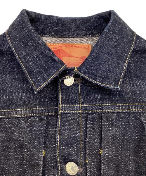 F.O.B FACTORY（エフオービー ファクトリー）F.O.B FACTORY (エフオービー ファクトリー) G3 DENIM 2ND JK（G3 デニム セカンド ジャケット） インディゴ サイズ:40の古着・服飾アイテム