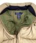 中古・古着 Polo by RalphLauren (ポロ バイ ラルフローレン) ダウンジャケット ベージュ サイズ:M（実寸値要確認）：20000円