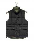 NIGEL CABOURNナイジェルケーボン）の古着「ダウンベスト」｜ブラック