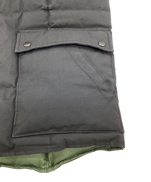 NIGEL CABOURN（ナイジェルケーボン）NIGEL CABOURN (ナイジェルケーボン) ダウンベスト ブラック サイズ:48の古着・服飾アイテム