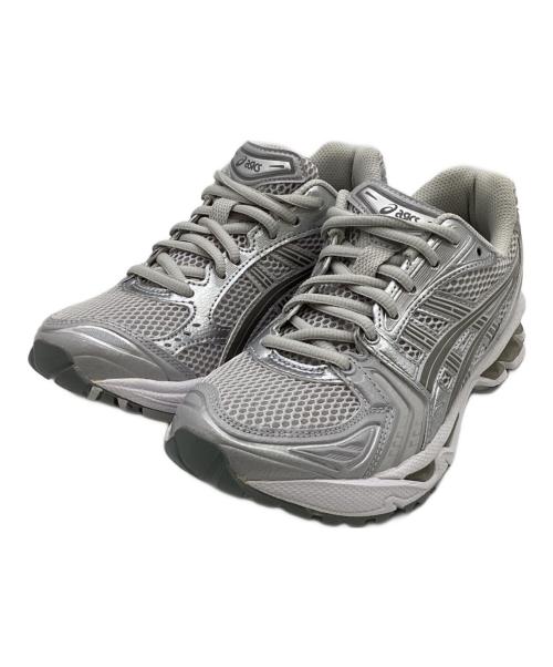 asics（アシックス）asics (アシックス) GEL-KAYANO 14（ゲルカヤノ 14） グレー×シルバー サイズ:23㎝の古着・服飾アイテム