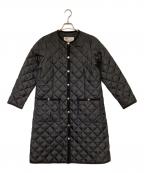 Traditional Weatherwearトラディショナルウェザーウェア）の古着「キルティングコート」｜ブラック