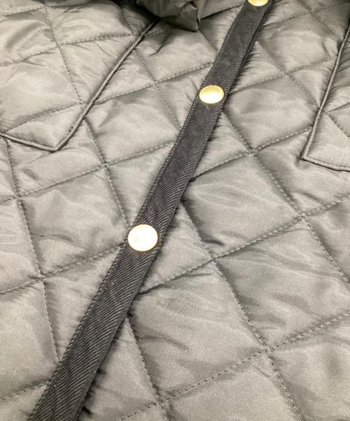 Traditional Weatherwear（トラディショナルウェザーウェア）Traditional Weatherwear (トラディショナルウェザーウェア) キルティングコート ブラック サイズ:34の古着・服飾アイテム