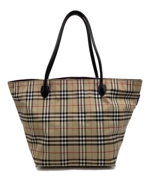Burberry's of london blue label（バーバリーロンドンブルーレーベル）Burberry's of london blue label (バーバリーロンドンブルーレーベル) トートバッグ ベージュの古着・服飾アイテム