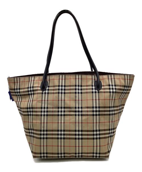 Burberry's of london blue label（バーバリーロンドンブルーレーベル）Burberry's of london blue label (バーバリーロンドンブルーレーベル) トートバッグ ベージュの古着・服飾アイテム