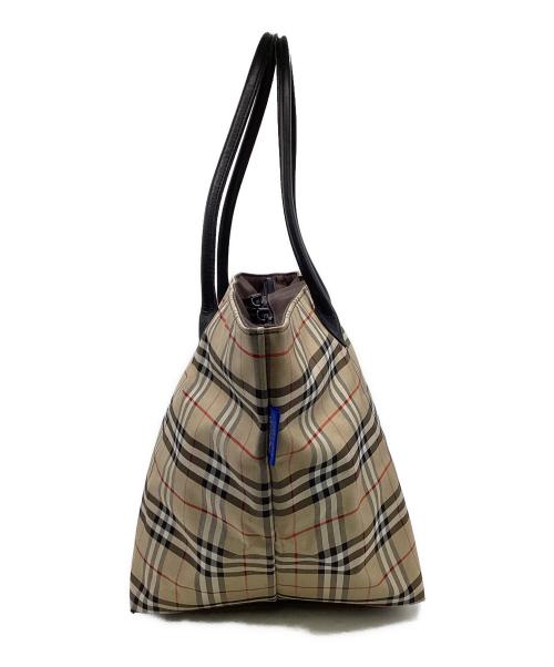 Burberry's of london blue label（バーバリーロンドンブルーレーベル）Burberry's of london blue label (バーバリーロンドンブルーレーベル) トートバッグ ベージュの古着・服飾アイテム