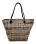 Burberry's of london blue label（バーバリーロンドンブルーレーベル）の古着「トートバッグ」｜ベージュ