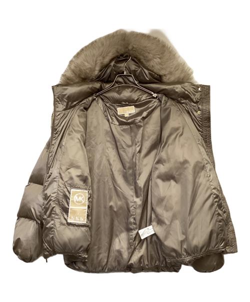 MICHAEL KORS（マイケルコース）MICHAEL KORS (マイケルコース) CARMEN（カルメン）パファージャケット ブラウン サイズ:XLの古着・服飾アイテム