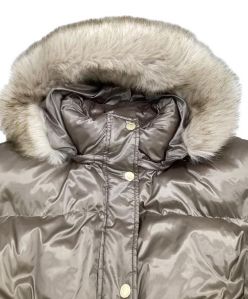 MICHAEL KORS（マイケルコース）MICHAEL KORS (マイケルコース) CARMEN（カルメン）パファージャケット ブラウン サイズ:XLの古着・服飾アイテム
