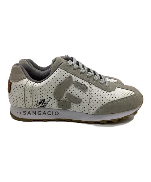 Sangacio（サンガッチョ）Sangacio (サンガッチョ) Brandalised (ブランダライズド) スニーカー グレー サイズ:23㎝の古着・服飾アイテム