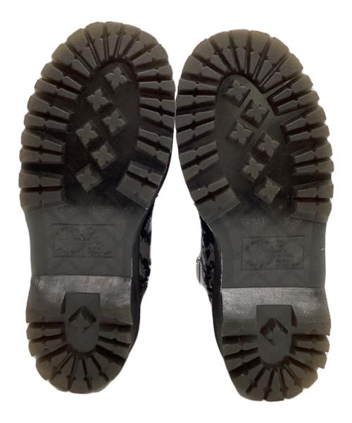 Dr.Martens（ドクターマーチン）Dr.Martens (ドクターマーチン) JADON ANIMAL CLASH BACKHAND（ジェイドン アニマル クラッシュ バックハンド）)8ホールブーツ ブラック サイズ:UK4の古着・服飾アイテム