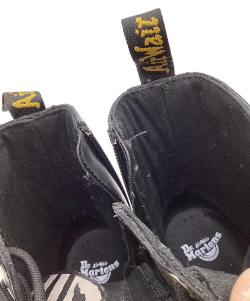 Dr.Martens（ドクターマーチン）Dr.Martens (ドクターマーチン) JADON ANIMAL CLASH BACKHAND（ジェイドン アニマル クラッシュ バックハンド）)8ホールブーツ ブラック サイズ:UK4の古着・服飾アイテム