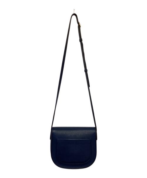 CELINE（セリーヌ）CELINE (セリーヌ) Trotteur（トロッター）スモール ショルダーバッグ ネイビーの古着・服飾アイテム