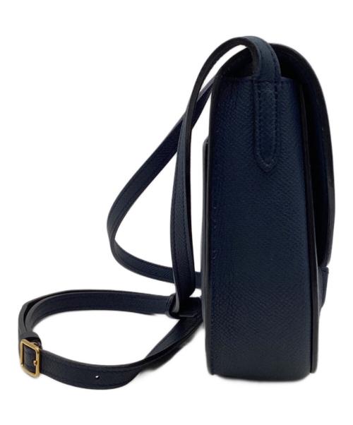 CELINE（セリーヌ）CELINE (セリーヌ) Trotteur（トロッター）スモール ショルダーバッグ ネイビーの古着・服飾アイテム