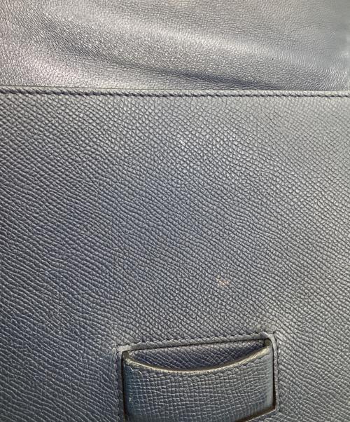 CELINE（セリーヌ）CELINE (セリーヌ) Trotteur（トロッター）スモール ショルダーバッグ ネイビーの古着・服飾アイテム