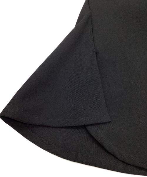 YOHJI YAMAMOTO（ヨウジヤマモト）YOHJI YAMAMOTO (ヨウジヤマモト) ウールサイドフレアスカート ブラック サイズ:1の古着・服飾アイテム
