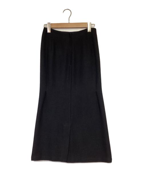 Yohji Yamamoto + NOIR（ヨウジヤマモト プリュス ノアール）Yohji Yamamoto + NOIR (ヨウジヤマモト プリュス ノアール) ウールスカート ブラック サイズ:2の古着・服飾アイテム