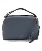 GIANNI CHIARINIジャンニ キアリーニ）の古着「ALIFA M HAND BAG（アリファ ミディアム）2WAYバッグ」｜ブルー
