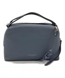 GIANNI CHIARINI（ジャンニ キアリーニ）の古着「ALIFA M HAND BAG（アリファ ミディアム）2WAYバッグ」｜ブルー